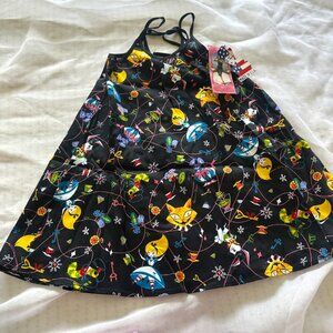 Pinup Couture Alice in Wonderland Skirt SIZE 5/6